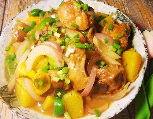 鸡腿炖土豆1