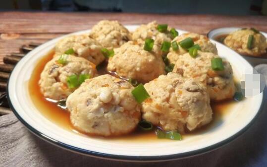 豆腐丸子的做法