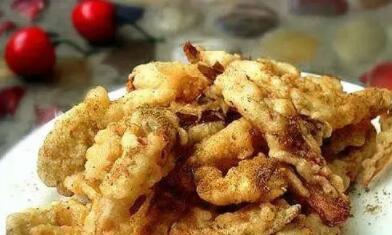 干炸酥脆蘑菇的做法