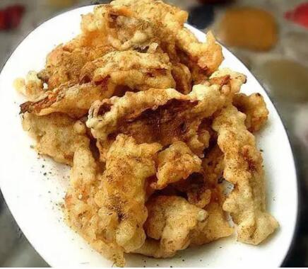干炸酥脆蘑菇的做法