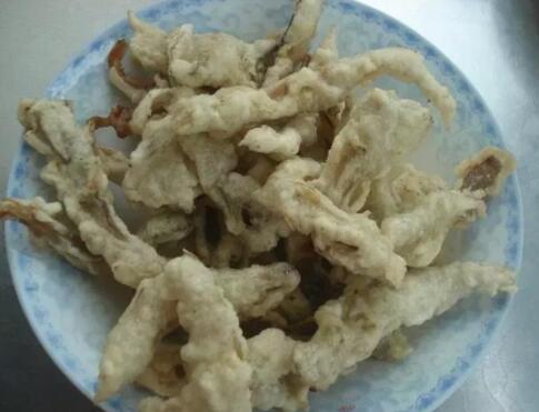 干炸酥脆蘑菇的做法