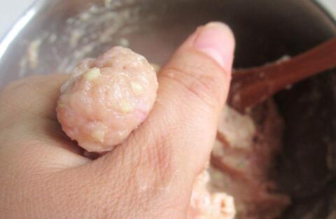 肉丸子怎么做 冬瓜丸子汤的做法9