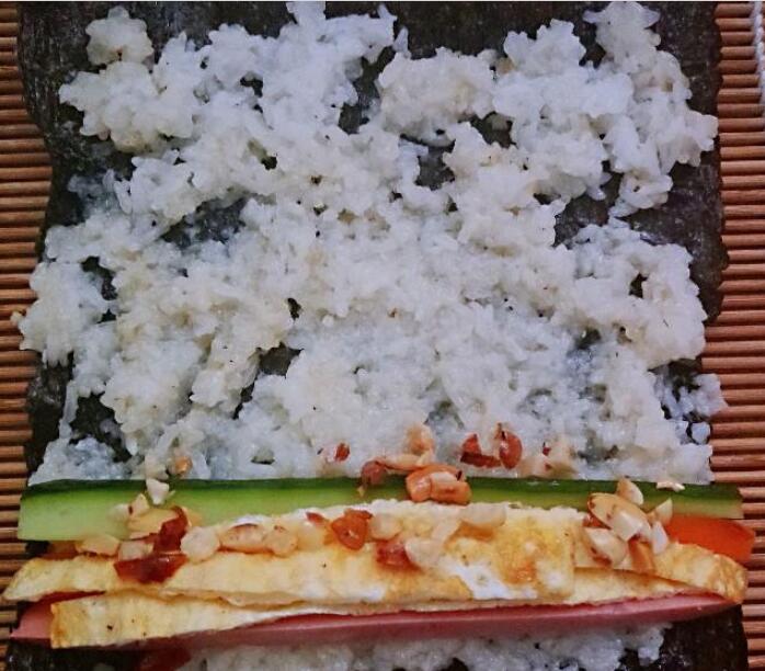 家庭版寿司的制作方法4