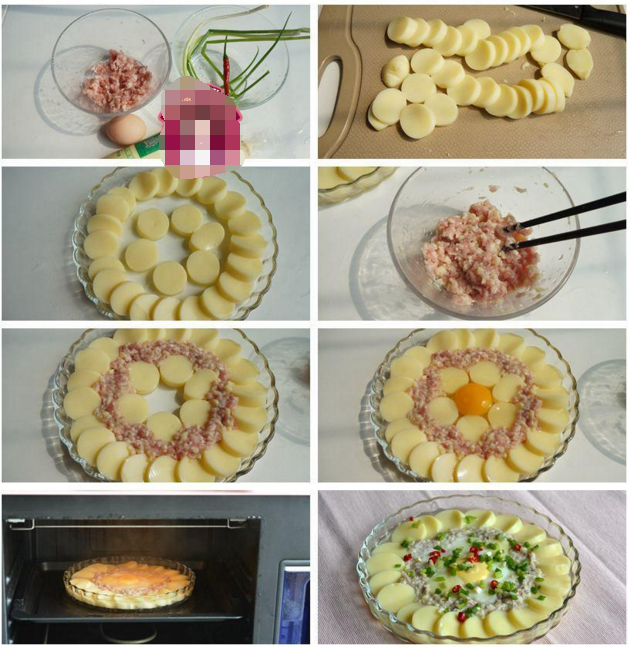 营养丰富 蒸肉末鸡蛋豆腐做法步骤