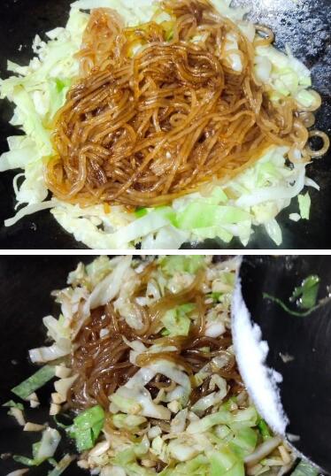 8圆白菜怎么做好吃 圆白菜炒粉丝的做法大全
